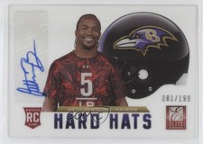 2013 Panini Elite Hard Hats Signatures /199 Arthur Brown #63 Rookie Auto RC