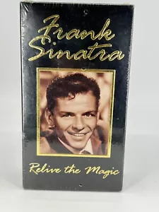 NEW SEALED OLD STOCK Frank Sinatra "Relive the Magic" VHS TAPE - NEVER USED - Picture 1 of 17