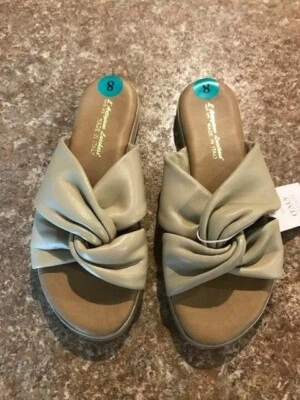 Sandalias para mujer L'Antigiano Lucchese' sin cordones beige talla 8 nuevas sin caja envío rápido Foto 1 de 4