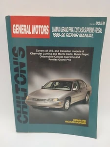 CHILTON (8258) 28682 General Motors LUMINA,GRAND PRIX..1988-1996 REPAIR MANUAL - Picture 1 of 5
