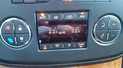 2007-2013 BUICK CHEVY SATURN A/C BUTTON DECALS STICKERS ENCLAVE TRAVERSE OUTLOOK - Image 1 of 4