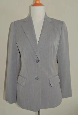 WOMEN'S EAST 5TH GRAY POLYESTER BLEND 2 BUTTON BLAZER SIZE 6 - Image 1 of 4