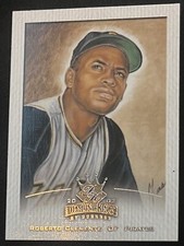 2002 Donruss Diamond King Sample HOF Bob Clemente Pittsburgh Pirates