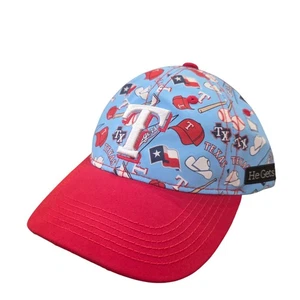 MELONWEAR Texas Rangers Baseball Cap Adjustable Graphic Print MLB Fan Mütze - Bild 1 von 4