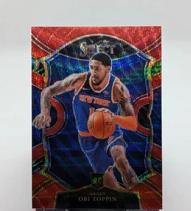 2020 Select Concourse Obi Toppin Concourse Red Wave RC #68 | KNICKS PACERS - Picture 1 of 2
