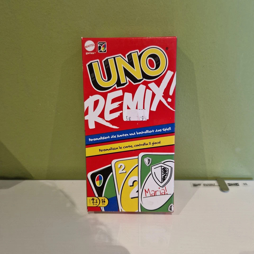 MATTEL Uno Remix! Kartenspiel NEU - Bild 1 von 1