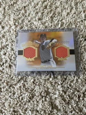 Muestras Topps Tribute Superstar 2013 reliquias naranja mate Caín/25 colores coincidentes Foto 1 de 2