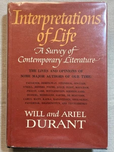 Interpretations Of Life: A Survey Of Contemporary Literature By Will & Ariel Dur - Picture 1 of 11
