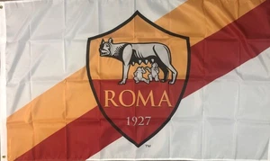 AS Roma Fahne Flag Bandiera Olympiastadion Totti Italien - Bild 1 von 2