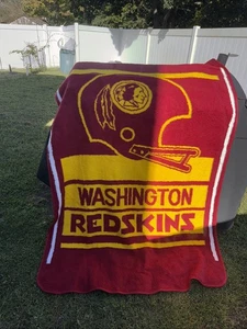 Vintage Washington Redskins NFL SAN MARCOS NFL Stadium Blanket 55x70 - Picture 1 of 6
