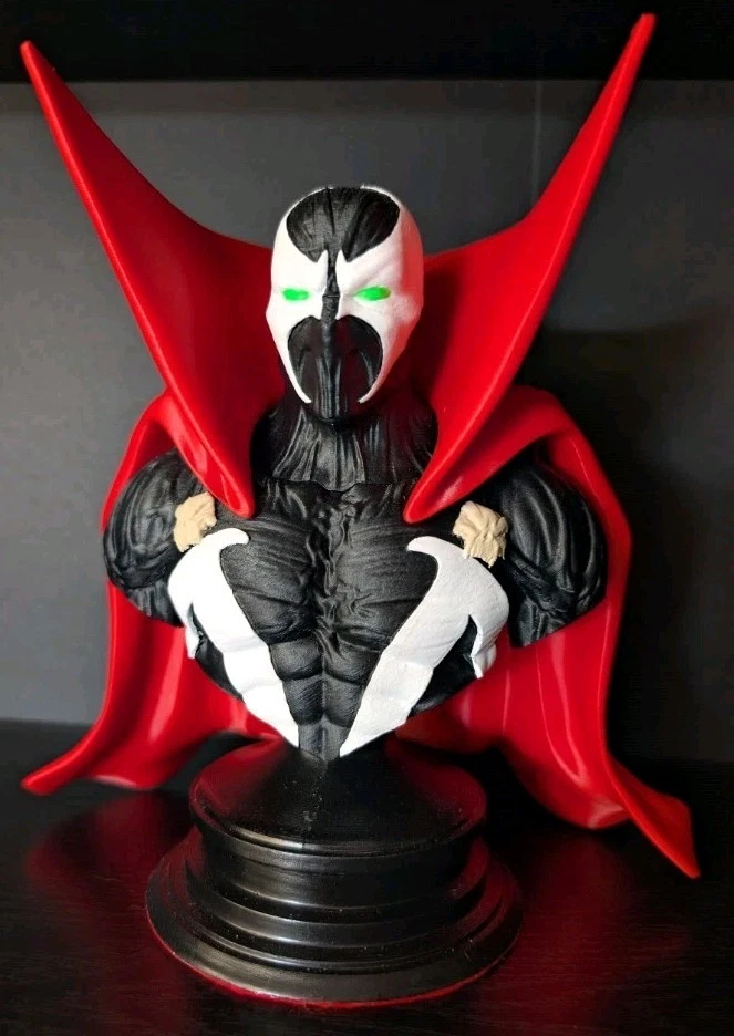 Estatua de Spawn. Busto de Spawn de Image Comics. Cómic personalizado coleccionable. Foto 1 de 4