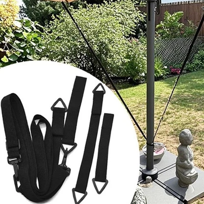 Cantilever Parasols Adjustable Umbrella Straps Extends Service Life Of Equipment - Image 1 of 4