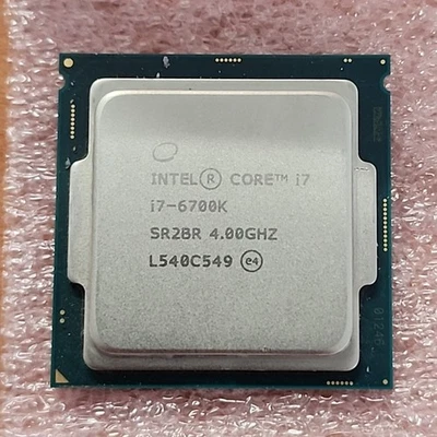 Intel Core i7-6700K 4.0GHz SR2BR Desktop Processor Socket 1151 Quad Core CPU - Image 1 of 2