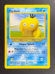 Psyduck 79/105 Non Holo Neo Destiny Common Pokemon - Foto 1 di 14
