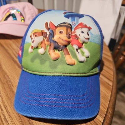 Nickelodeon Paw Patrol Baseball Hat Kids Adjustable 3D Rubble Chase Marshall - Image 1 of 4