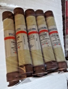 9 Mersen Ferraz Shawmut TRS20R Tri-Onic Time Delay Fuses 20a 600v Class RK5 * - Picture 1 of 2