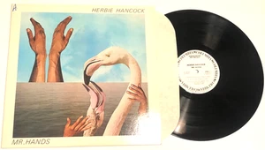 Herbie Hancock Mr Hands Lp white label promo jazz funk pittman press  Nm - Foto 1 di 5