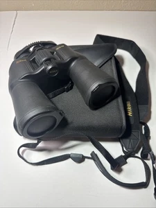 Nikon Aculon A211 10x50 Binoculars / Case and Shoulder Strap - Picture 1 of 4