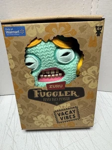 Zuru Fuggler Vacay Vibes "Mr Needles" lustiges hässliches Monster 9 Zoll Plüsch Neu - Bild 1 von 2