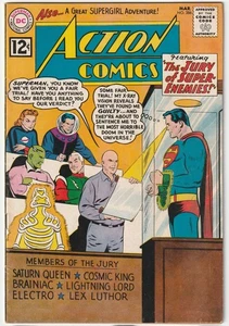 Action Comics #286 ¡Jurado de superenemigos! & Supergirl: Death of Luthor (en muy buen estado/en muy buen estado+) - Imagen 1 de 2