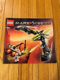 Lego Mars Mission ETX Alien Strike (7693) Instruction Booklet Only