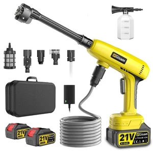 Cordless Pressure Washer 1250 PSI with 4.0Ah Batteries & 6-in-1 Nozzle - Picture 1 of 7