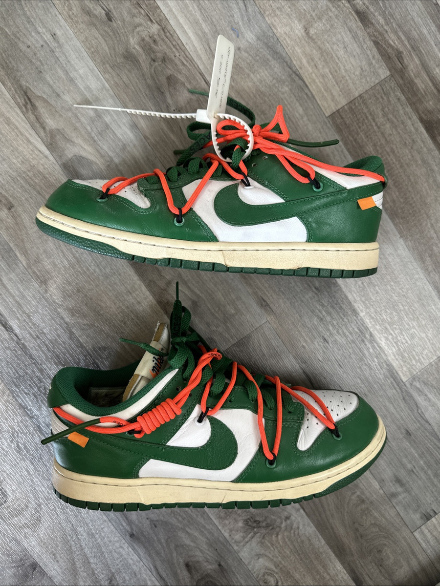 Nike Dunk Low x OFF-WHITE Pine Green 2019 for Sale Nike Dunk Low x OFF-WHITE Pine Green 2019 for Sale