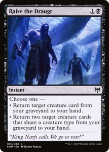 RAISE THE DRAUGR X 4 N/M- KALDHEIM MAGIC THE GATHERING - Imagen 1 de 1