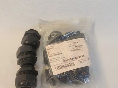 Paquete de 9 empuñaduras de cable alivia de tensión Harting 19000005187 Han CGM-P Foto 1 de 4