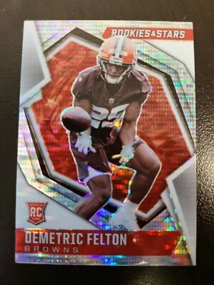 2021 Rookies Stars Demetric Felton RC PRIZM PULSAR card #191 - Image 1 of 2
