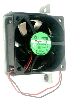 SUNON Maglev KDE1206PTV3 Cooler Cooling Fan 12V 0.7W 2Pin  L2614XW02 - Image 1 of 4