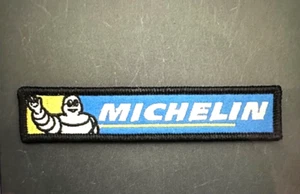 FABULOUS "MICHELIN MAN" EMBROIDERED IRON-ON PATCH...RARE CONFIGURATION... - Picture 1 of 3