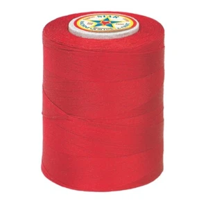 Star Cotton Machine Quilting Thread - #128 Red 1200 yd. - Picture 1 of 1