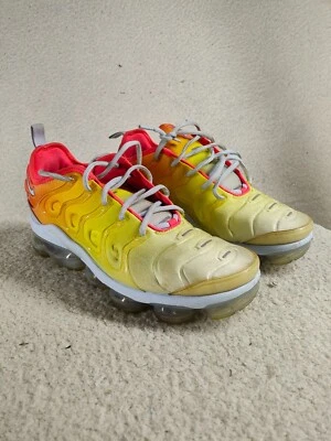 Nike Air Vapor Max Women Sneakers 9.5 Sunrise Mesh Lace Up Running Active Shoes - Image 1 of 4