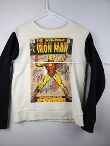 Long Sleeve T-Shirt Size Small Marvel Iron Man - Picture 1 of 6