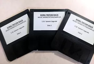 Korg Triton RACK-OS System 1.52 Upgrade, Sounds Reset, neue Soundsammlungen - Bild 1 von 2