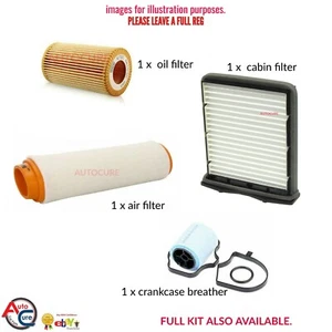 LAND ROVER FREELANDER TD4 KIT DE FILTRO DE SERVICIO COMPLETO AIRE, ACEITE, RESPIRADOR Y POLEN - Imagen 1 de 1