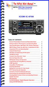 Icom IC-9700 Mini-Manual by Nifty Accessories - Picture 1 of 1
