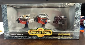 Ertl 7987 1:12 Scale American Muscle 1957, 1967 & 1997 Corvette Engine Set - Picture 1 of 3