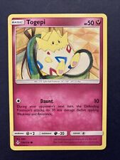 Pokemon Card Togepi Unbroken Bonds Common 136/214 LP Condition