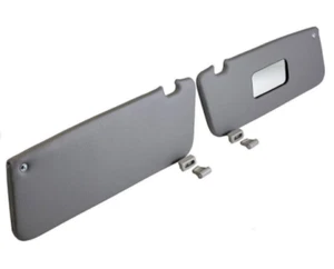 Sunvisor and Clips Set For Mercedes R107 W107 C107 Gray 560SL 1971–1989 - Picture 1 of 4