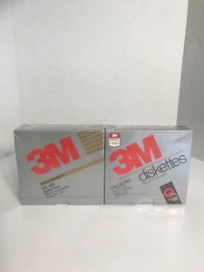 Neu im Karton Vintage 1987' 1989' 3M Disketten 1X 3M High Density Disketten Box mit 10 Lot - Bild 1 von 10