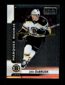 2017-18 O-Pee-Chee Platinum #187 Jake DeBrusk RC (ref 112601) - Picture 1 of 1