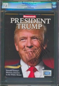 Newsweek Präsident Trump Magazine - signiert und zertifiziert Original - Bild 1 von 2