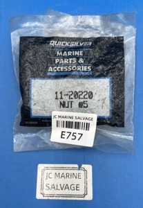 NEW GENUINE OEM MERCURY-MERCRUISER 11-20220 @5 NUTS- E757 - Picture 1 of 2