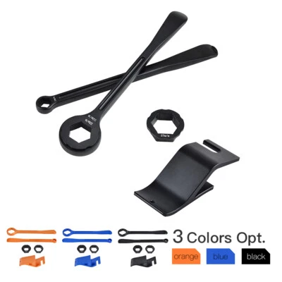 CNC Tyre Tool Lever Wrench Changer Removal Set For Honda Yamaha Suzuki Kawasaki - Image 1 of 4