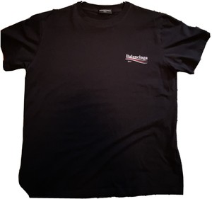 balenciaga plain black shirt