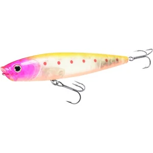 LUCKY CRAFT Gunfish 115NF ~None Feather~ - 391 Ghost Nishiki Pink Cheek OB . - Picture 1 of 7