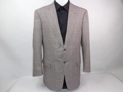 CHAQUETA PAL ZILERI LANA ESPIGA CACHEMIR 44L HECHA EN ITALIA Foto 1 de 4