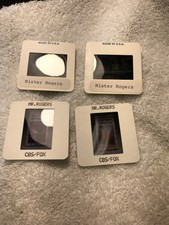Lot of (4 )Vintage Mr. Rogers Neighborhood Slides From The Studios,